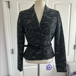 Anne Klein Women's Black and White Jacket